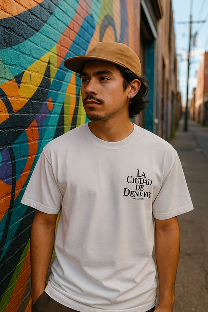 La Ciudad De Denver T-Shirt Black